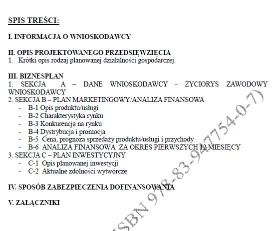 BIZNESPLAN internetowy sklep odzieżowy (moda damska, młodzieżowa i plus size) - wzór PDF do dotacji
