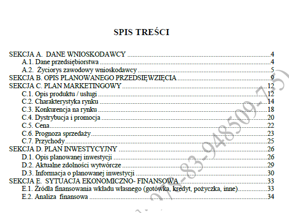 Biznesplan mobilne pogotowie ślusarsko-spawalniczo-hydrauliczne - wzór PDF do dotacji-1 BIZNESPLAN mobilne pogotowie ślusarsko-spawalniczo-hydrauliczne - wzór PDF do dotacji