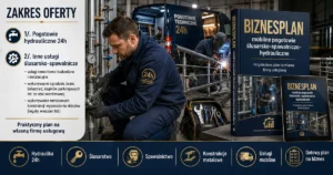 Przykładowe biznesplany Biznesplan mobilne pogotowie ślusarsko-spawalniczo-hydrauliczne - wzór PDF do dotacji