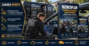 Biznesplan mobilny warsztat samochodowy (elektronika, diagnostyka i chiptuning) - wzór PDF do dotacji 