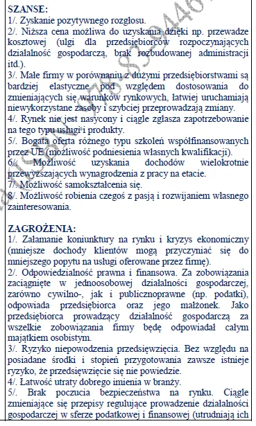BIZNESPLAN mobilny zakład ślusarsko-spawalniczy (naprawy maszyn i usługi z dojazdem) - wzór PDF do dotacji