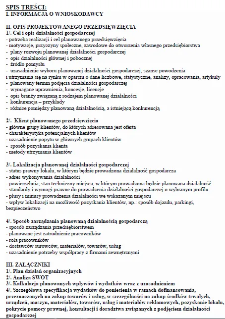 BIZNESPLAN pracownia architektury krajobrazu (projektowanie, zakładanie i pielęgnacja ogrodów) - wzór PDF do dotacji