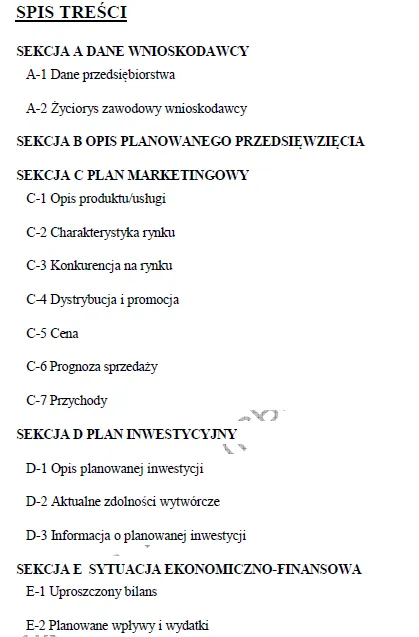 BIZNESPLAN pracownia architektury wnętrz (projektowanie, aranżacja i wnętrza pod klucz) - wzór PDF do dotacji