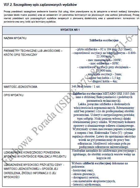 BIZNESPLAN produkcja butów wełnianych (rękodzieło i obuwie handmade) - wzór PDF do dotacji