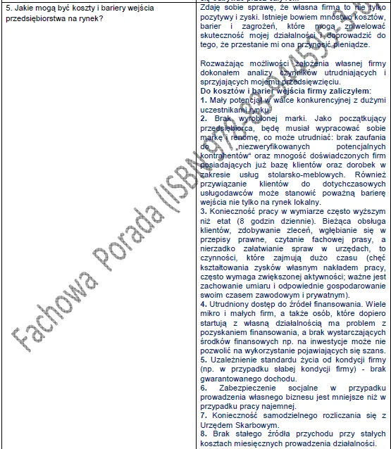 Biznesplan produkcja mebli na wymiar (zakład stolarski, blaty Kerrock, Corian i montaż) - wzór PDF do dotacji-2 BIZNESPLAN produkcja mebli na wymiar (zakład stolarski, blaty Kerrock/Corian i montaż) - wzór PDF do dotacji