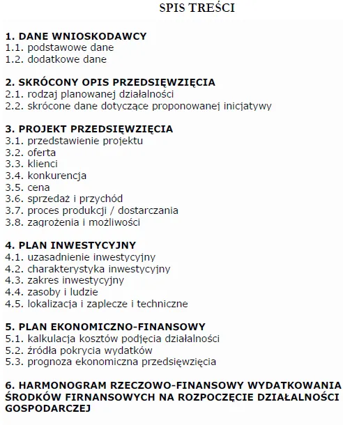 BIZNESPLAN salon fryzjerski (strzyżenie, koloryzacja i pielęgnacja włosów) - wzór PDF do dotacji