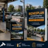 BIZNESPLAN Biznesplan samoobsługowy warsztat samochodowy z parkingiem dozorowanym - wzór PDF do dotacji
