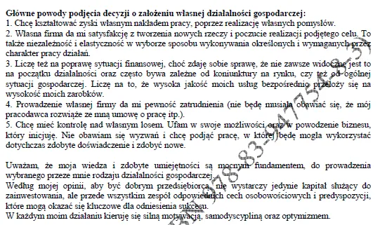 BIZNESPLAN sklep internetowy z rękodziełem (poduszki z łuską gryki) - wzór PDF do dotacji