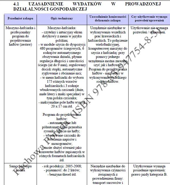 BIZNESPLAN sklep internetowy z rękodziełem (poduszki z łuską gryki) - wzór PDF do dotacji