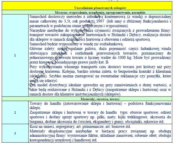 Biznesplan sklep z obuwiem sportowym i hurtownia - wzór PDF do dotacji-5 Biznesplan sklep z obuwiem sportowym i hurtownia - wzór PDF do dotacji