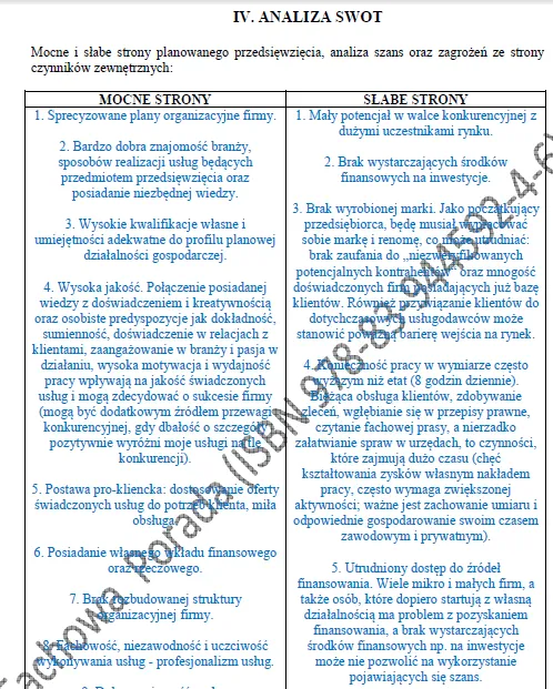 Biznesplan studio masażu (masaż klasyczny, sportowy i specjalistyczny) - wzór PDF do dotacji-3 BIZNESPLAN studio masażu (masaż klasyczny, sportowy i specjalistyczny) - wzór PDF do dotacji