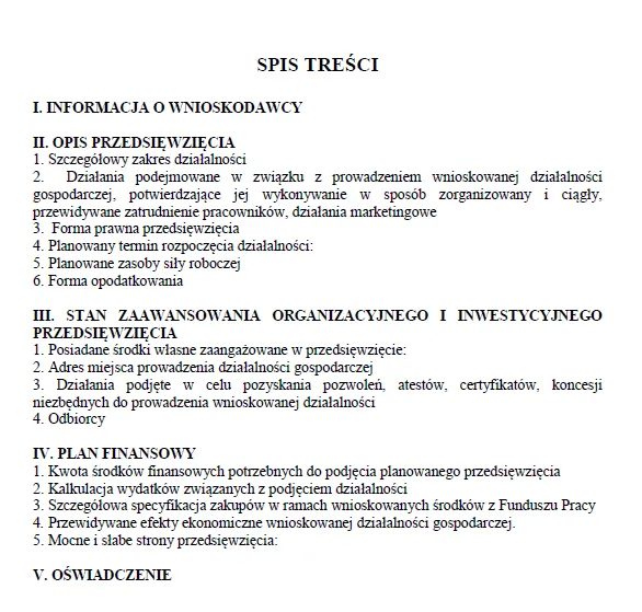 BIZNESPLAN szwalnia ze sklepem internetowym (tekstylia dla hoteli i transportu) - wzór PDF do dotacji