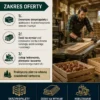 BIZNESPLAN tartak (usługi tartaczne i produkcja skrzyniopalet) - wzór PDF do dotacji