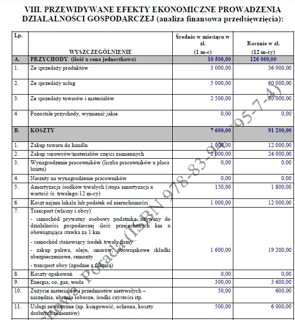 BIZNESPLAN usługi ślusarsko-spawalnicze i hydrauliczne (bramy, balustrady, spawanie i instalacje) - wzór PDF do dotacji
