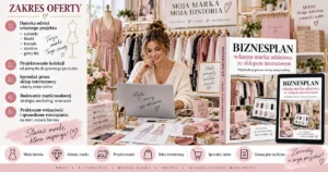 Biznesplan własna marka odzieżowa ze sklepem internetowym - wzór PDF do dotacji 