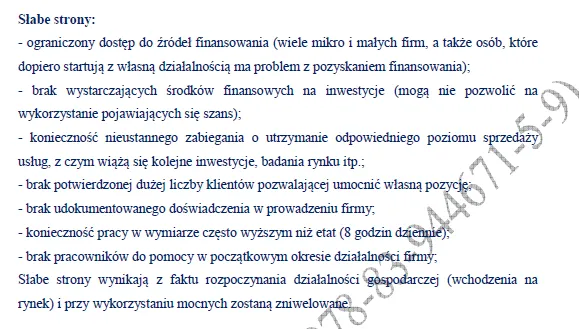 BIZNESPLAN zakład tapicerski (meble na zamówienie, renowacja i tapicerka samochodowa) - wzór PDF do dotacji